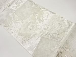 色紙散らし模様織出し袋帯